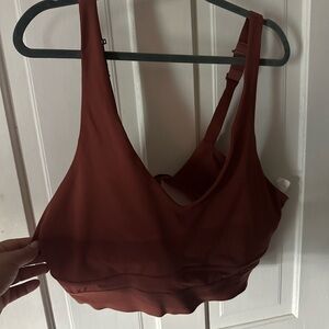 Women's Fabletics Rust Bralette